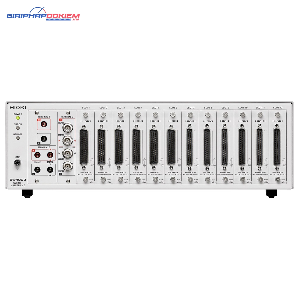 Bộ chuyển mạch đa kênh Hioki SW1002 2 Cáp USB Kết Nối Hioki SS9000