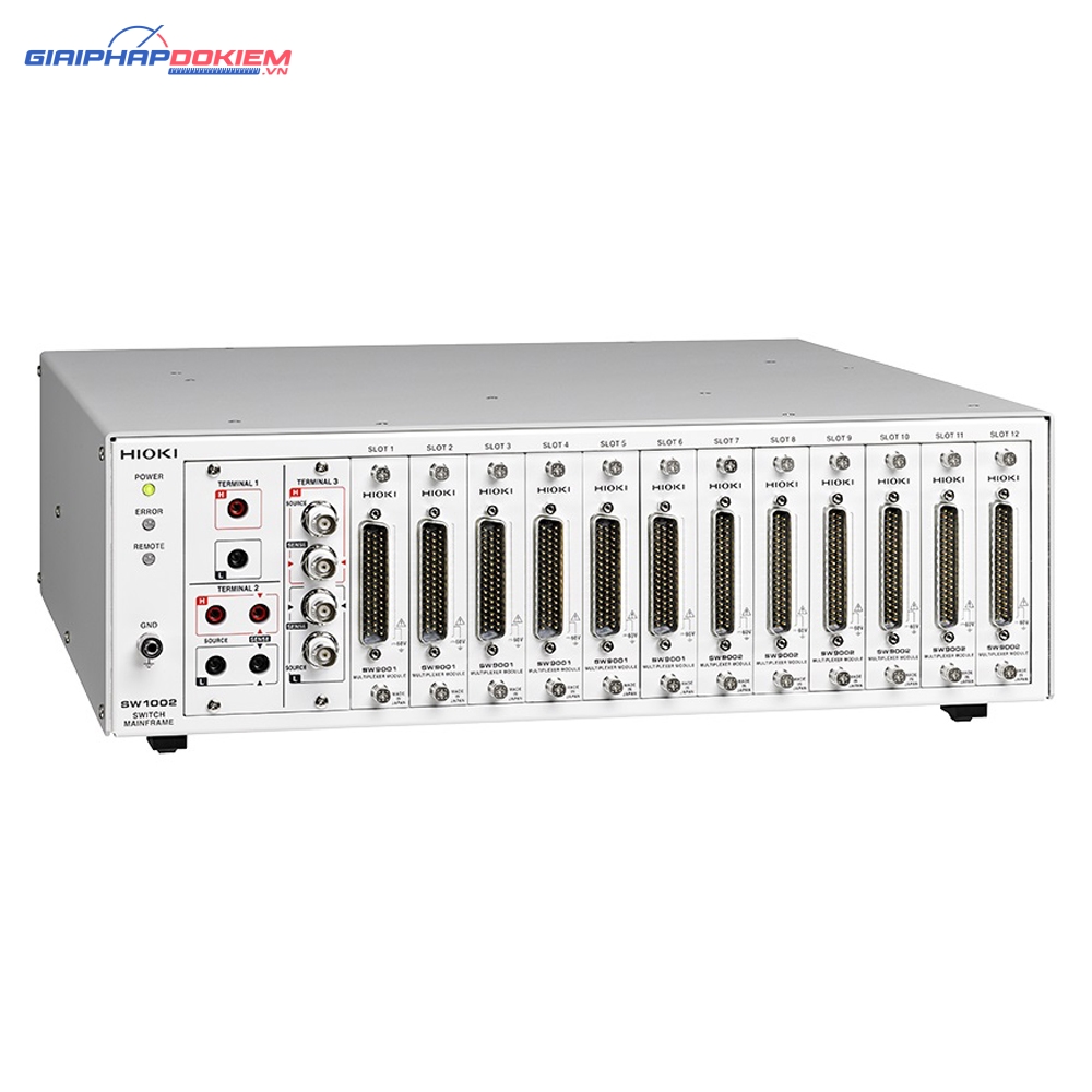 Bộ chuyển mạch đa kênh Hioki SW1002 3 Cáp USB Kết Nối Hioki SS9000