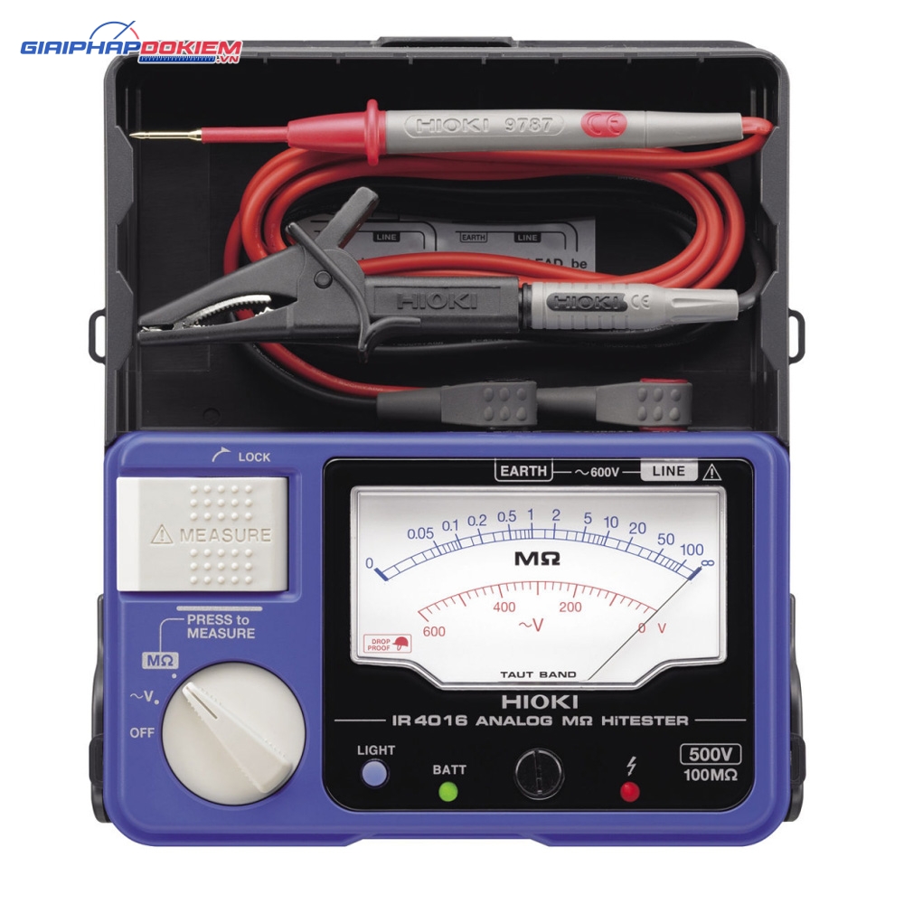 Thiết Bị Đo Điện Trở Cách Điện Hioki IR4016-20 3 Đầu Đo Hioki IM9100