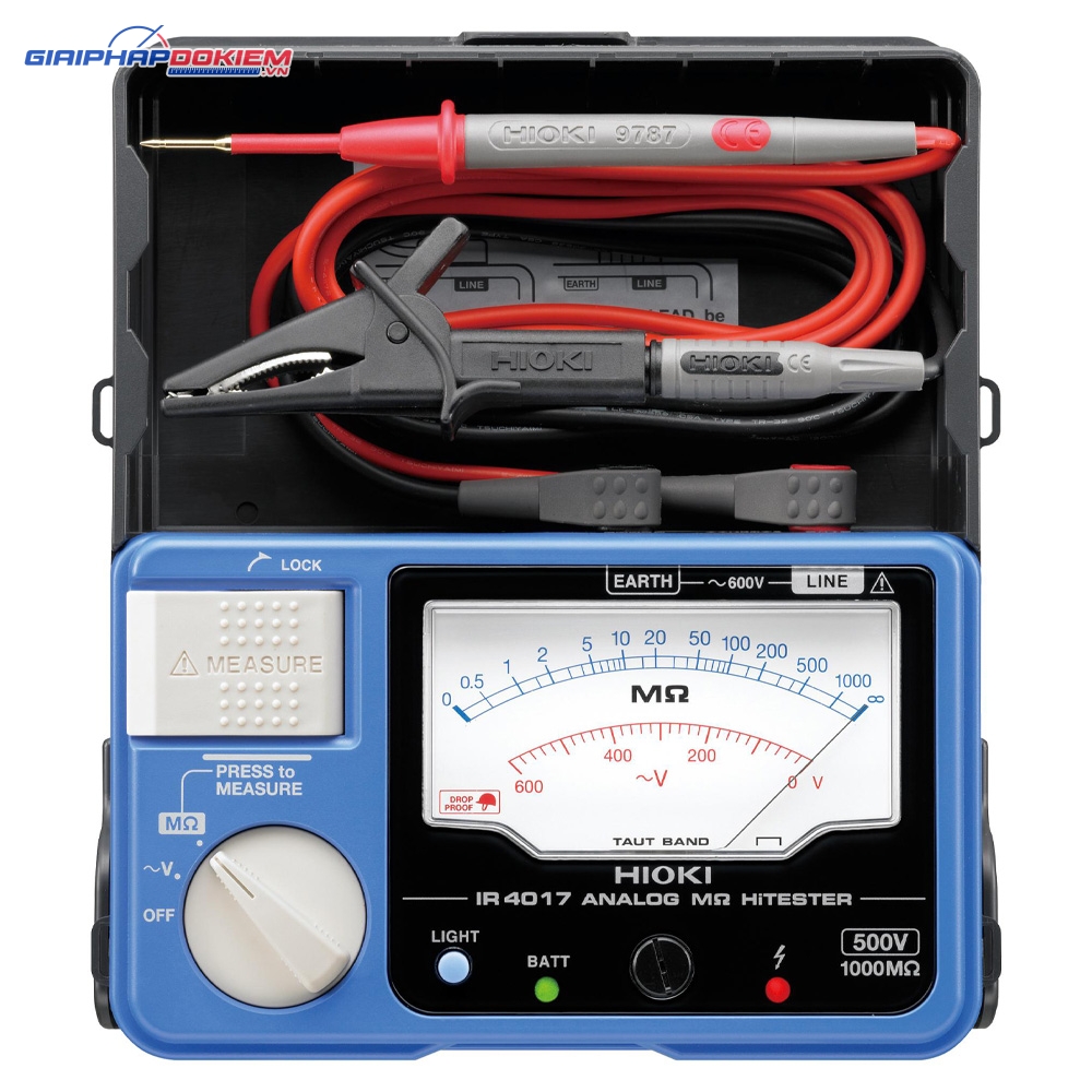 Thiết Bị Đo Điện Trở Cách Điện Hioki IR4017-20 3 Đầu Đo Hioki IM9100