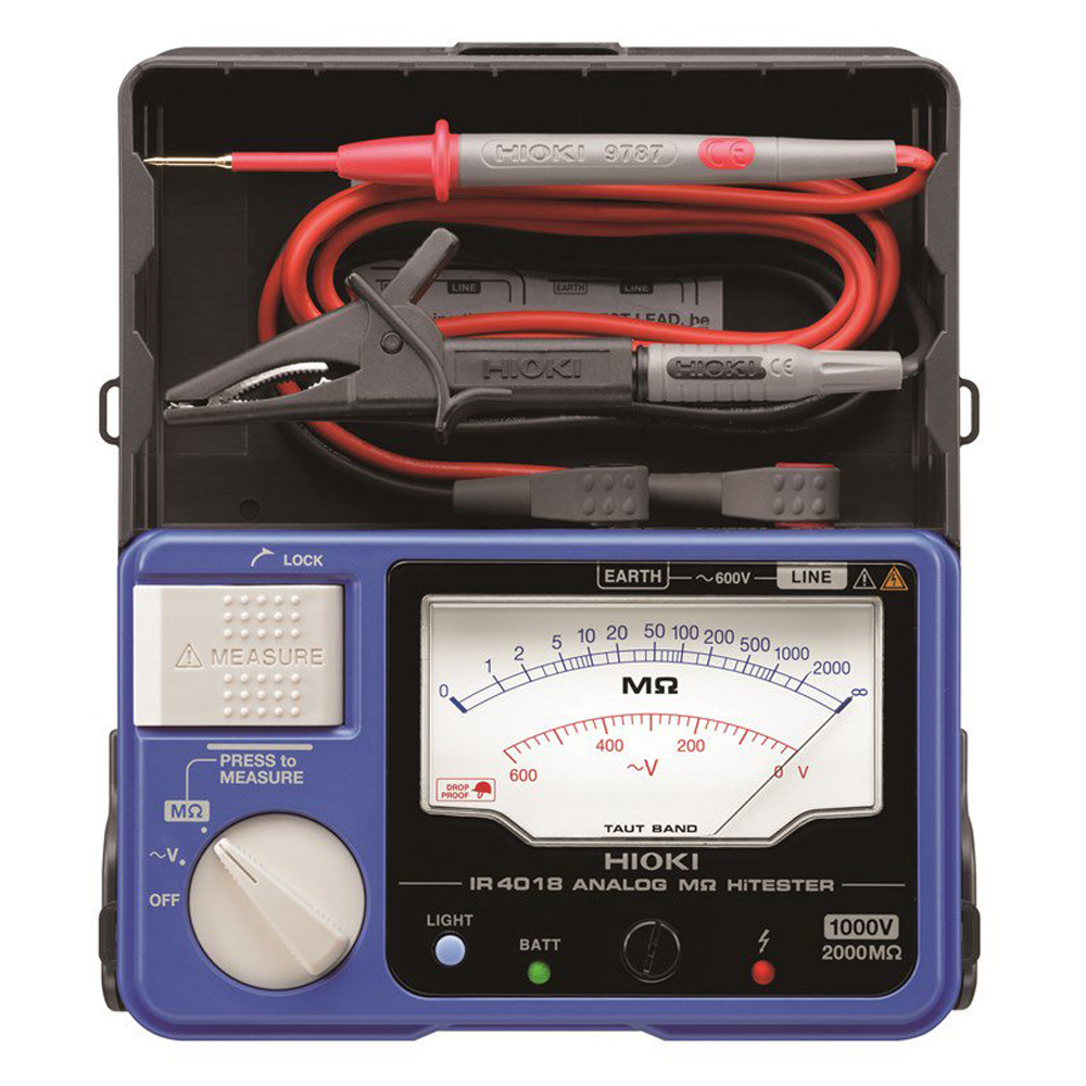 Thiết Bị Đo Điện Trở Cách Điện Hioki IR4018-20 3 Đầu Đo Hioki IM9100