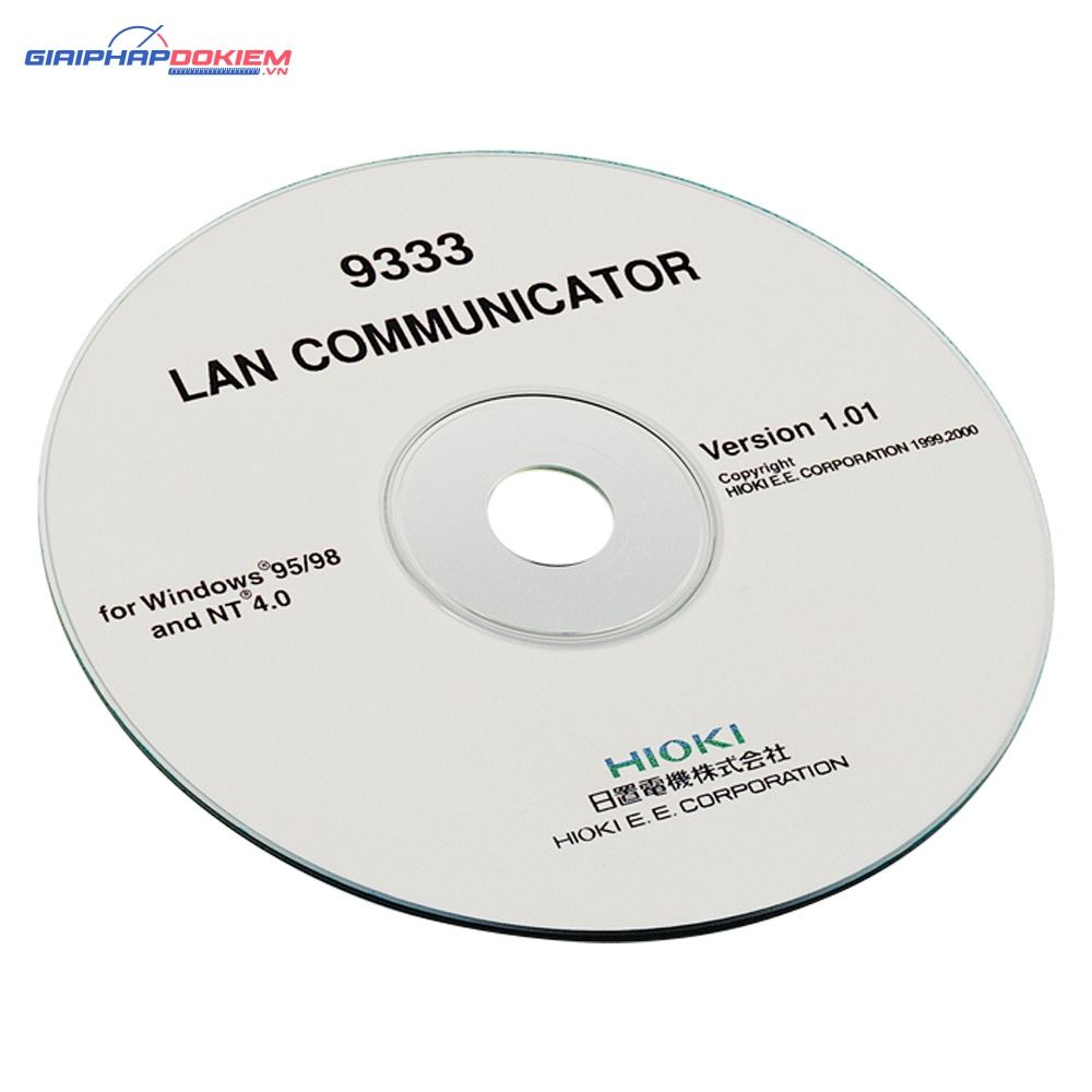 Phần Mềm Kết Nối Cổng LAN Hioki 9333 2 Hộp Đựng Máy Hioki 9380