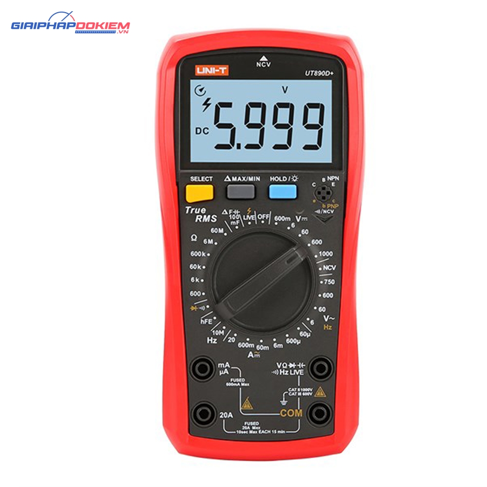 Thiết bị đo điện đa năng UNI-T UT890D+ 2 Phần Mềm Hiển Thị Hioki SF1000