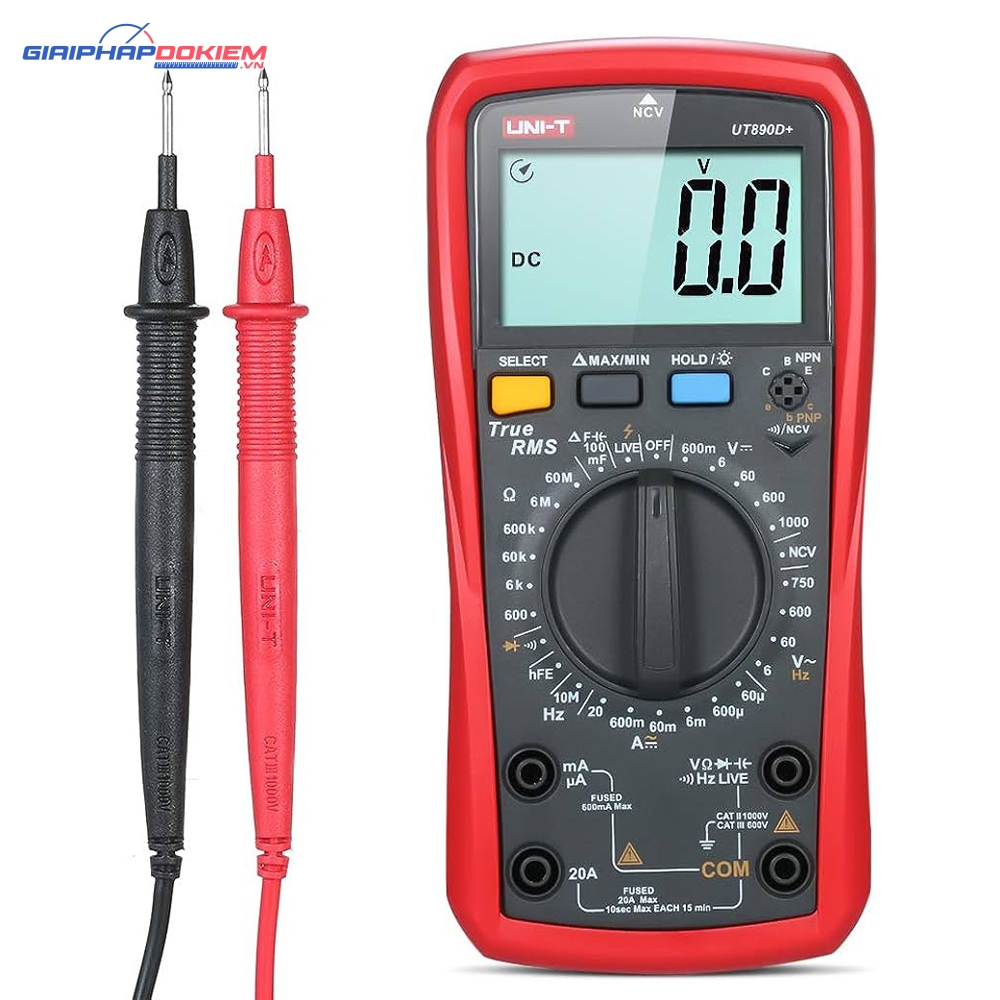 Thiết bị đo điện đa năng UNI-T UT890D+ 1 Phần Mềm Hiển Thị Hioki SF1000