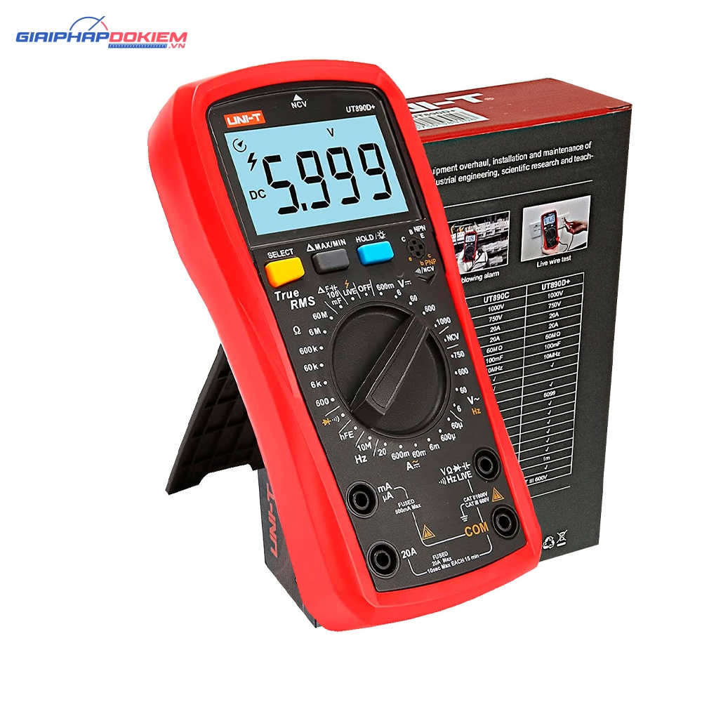 Thiết bị đo điện đa năng UNI-T UT890D+ 3 Phần Mềm Hiển Thị Hioki SF1000