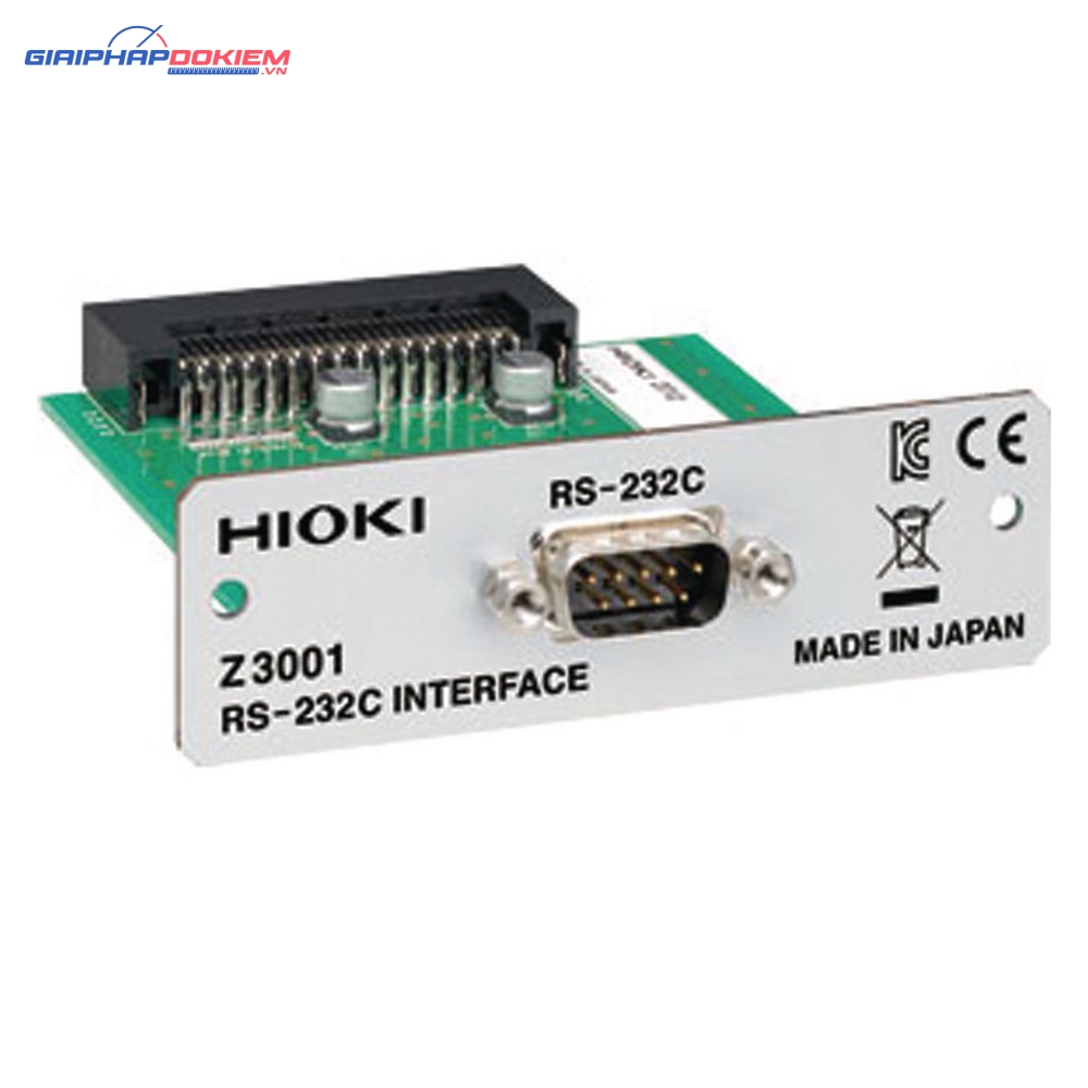 Mạch Giao tiếp RS-232C Hioki Z3001 2 Phần Mềm Hioki IM9000