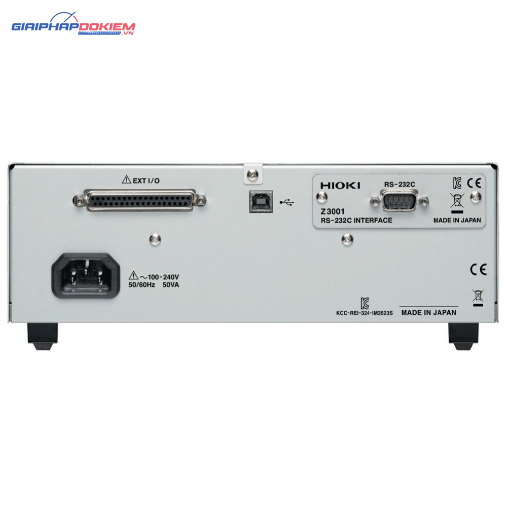 Mạch Giao tiếp RS-232C Hioki Z3001 3 Phần Mềm Hioki IM9000