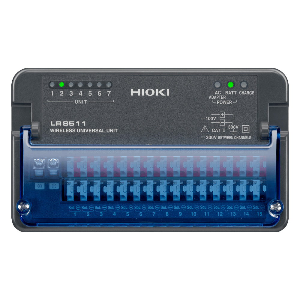 Ngõ vào thông dụng wireless Hioki LR8511 4 Phần Mềm Hioki IM9000