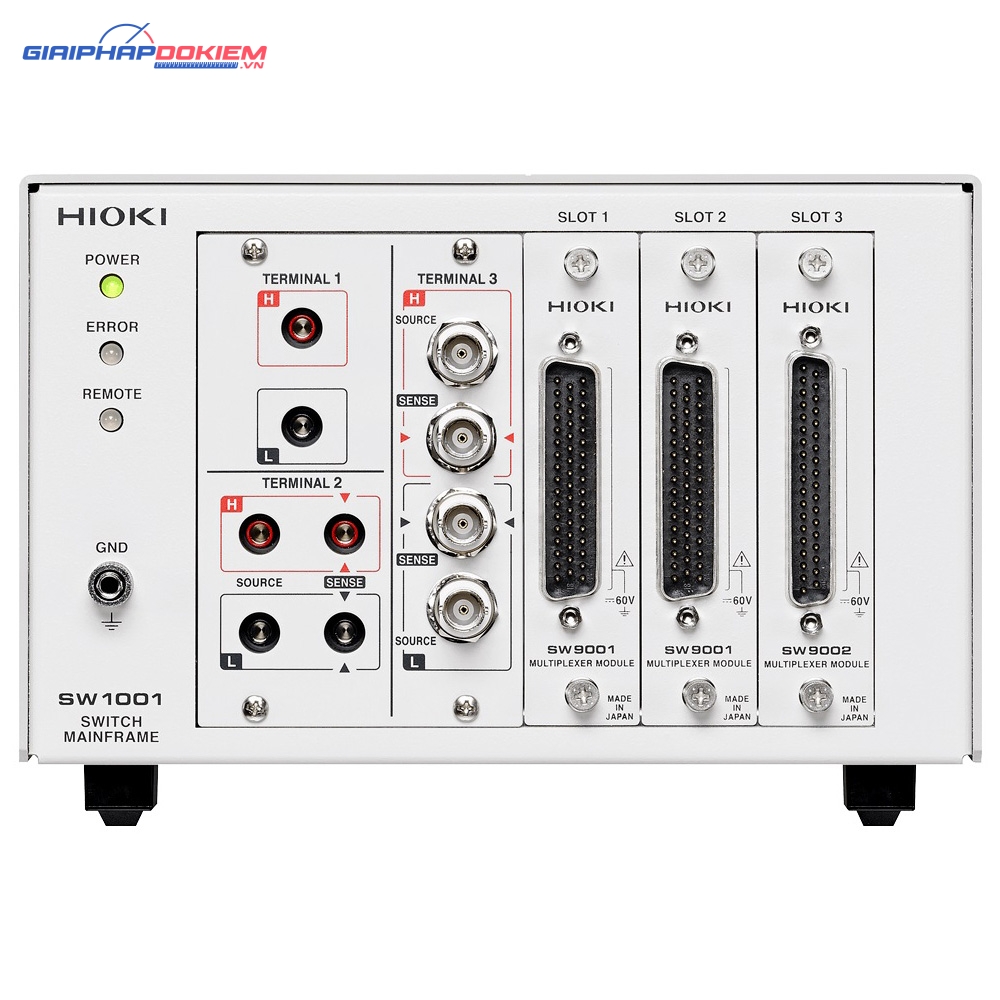 Bộ chuyển mạch đa kênh Hioki SW1001 3 Phần Mềm Hioki IM9000