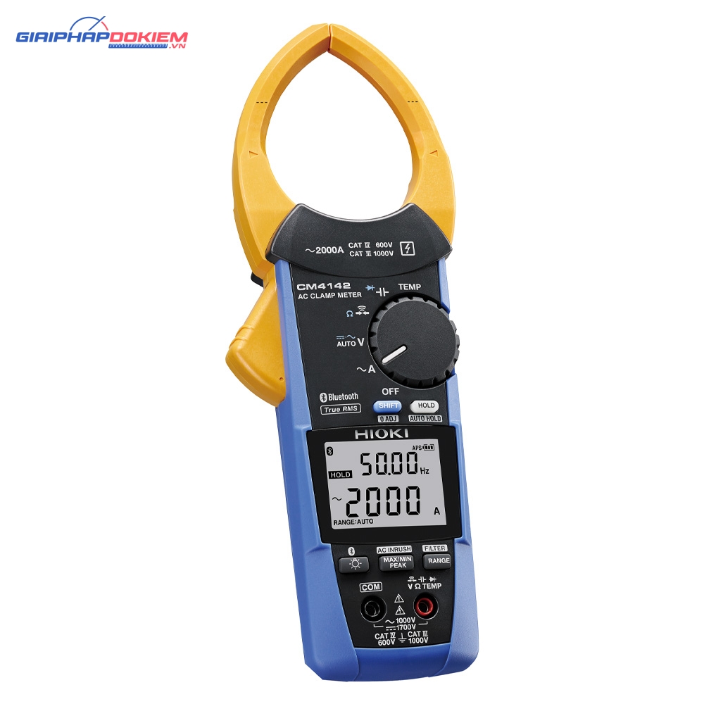 Ampe Kìm Đo Dòng AC 2000A Hioki CM4142 (Bluetooth®) 3 Ampe Kìm Đo Dòng AC 2000A Hioki CM4142 (Bluetooth®)