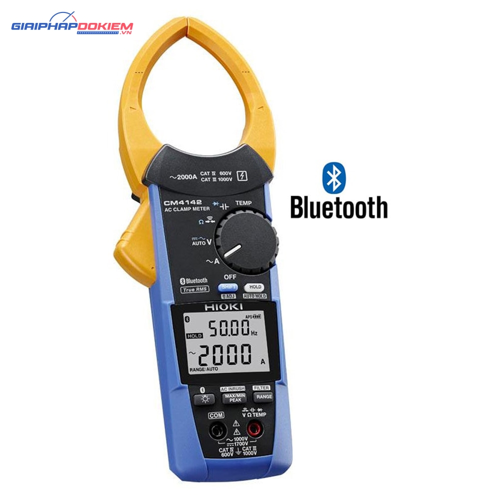 Ampe Kìm Đo Dòng AC 2000A Hioki CM4142 (Bluetooth®) 4 Ampe Kìm Đo Dòng AC 2000A Hioki CM4142 (Bluetooth®)