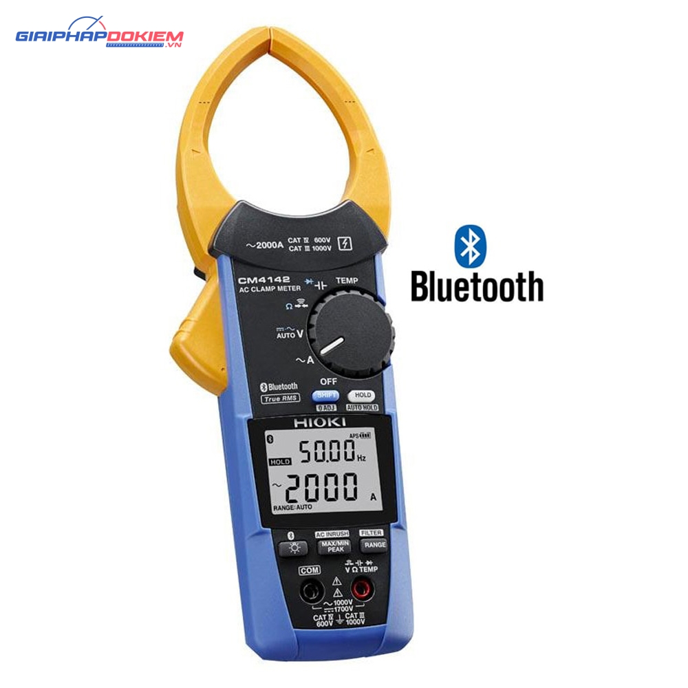 Ampe Kìm Đo Dòng AC 2000A Hioki CM4142 (Bluetooth®) 5 Ampe Kìm Đo Dòng AC 2000A Hioki CM4142 (Bluetooth®)
