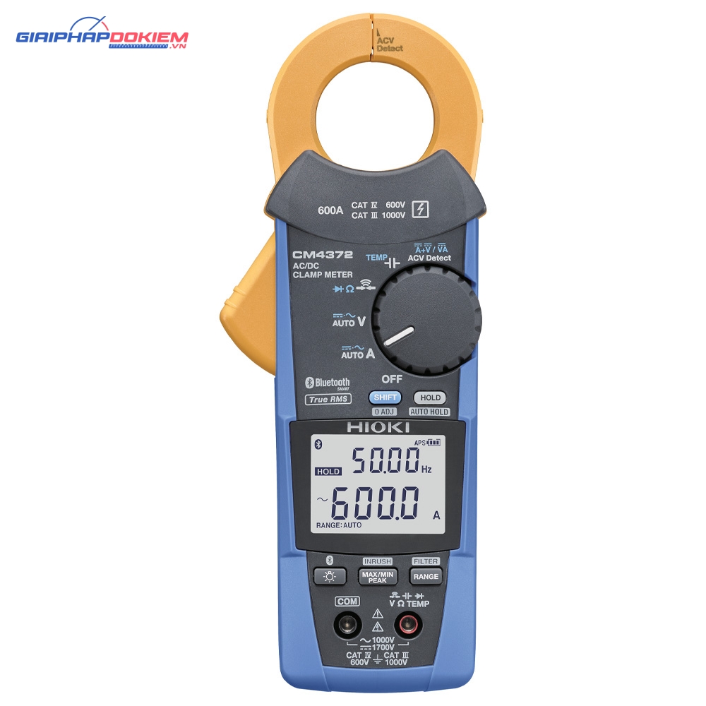 Ampe Kìm Đo Dòng AC/DC Hioki CM4372 (Bluetooth®) 5 Ampe Kìm Đo Dòng AC/DC Hioki CM4372 (Bluetooth®)