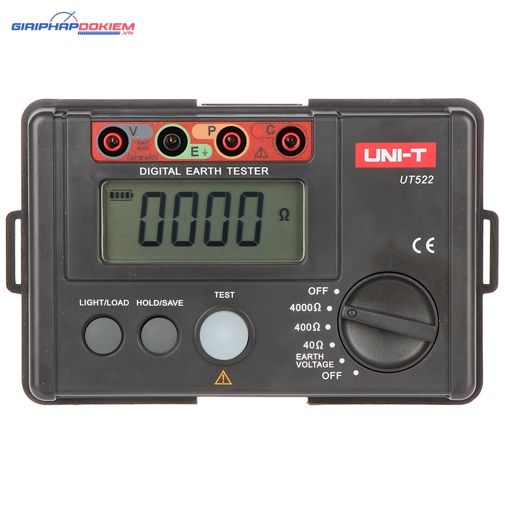 Máy Đo Điện Trở Đất Uni-T UT522 2 Ampe Kìm Đo Dòng AC/DC Uni-T UT210D