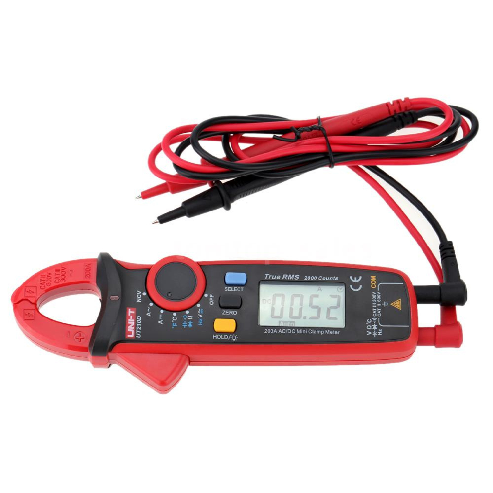 Ampe Kìm Đo Dòng AC/DC Uni-T UT210D 3 Ampe Kìm Đo Dòng AC/DC Uni-T UT210D