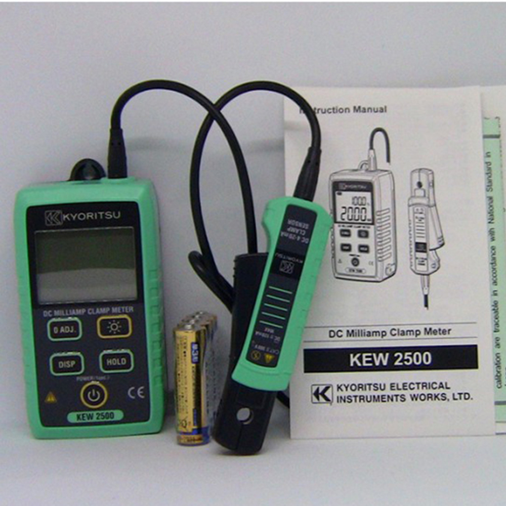 Ampe Kìm Đo Dòng DC Kyoritsu 2500 4 Ampe Kìm Đo Dòng Rò Kyoritsu 2431