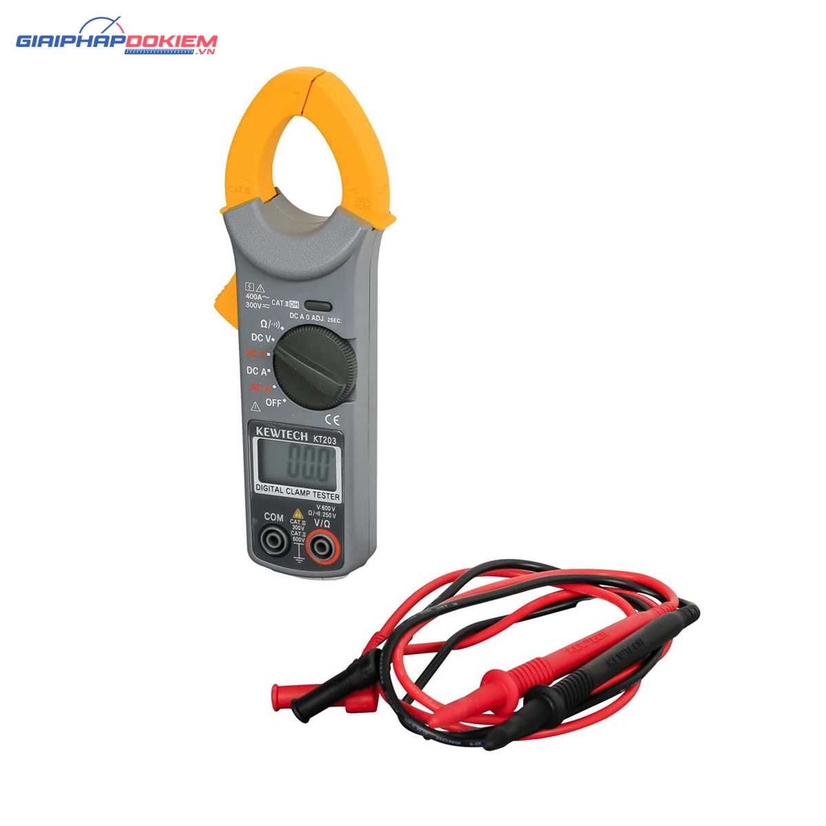 Ampe Kìm Kewtech KT203 4 Ampe Kìm Kewtech KT203