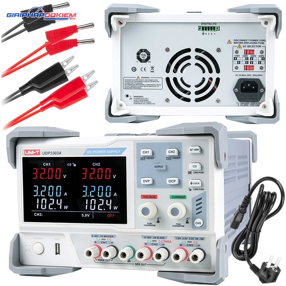 Bộ Phát Nguồn DC Uni-T UDP3303A 4 Bộ Phát Nguồn DC Uni-T UDP3303A