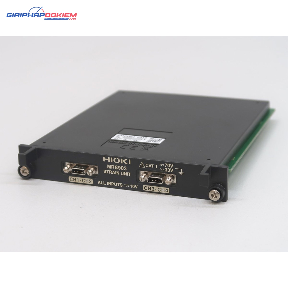 Ngõ Vào Biến Dạng Hioki MR8903 3 Bộ Xuất Tín Hiệu Hioki MR8790