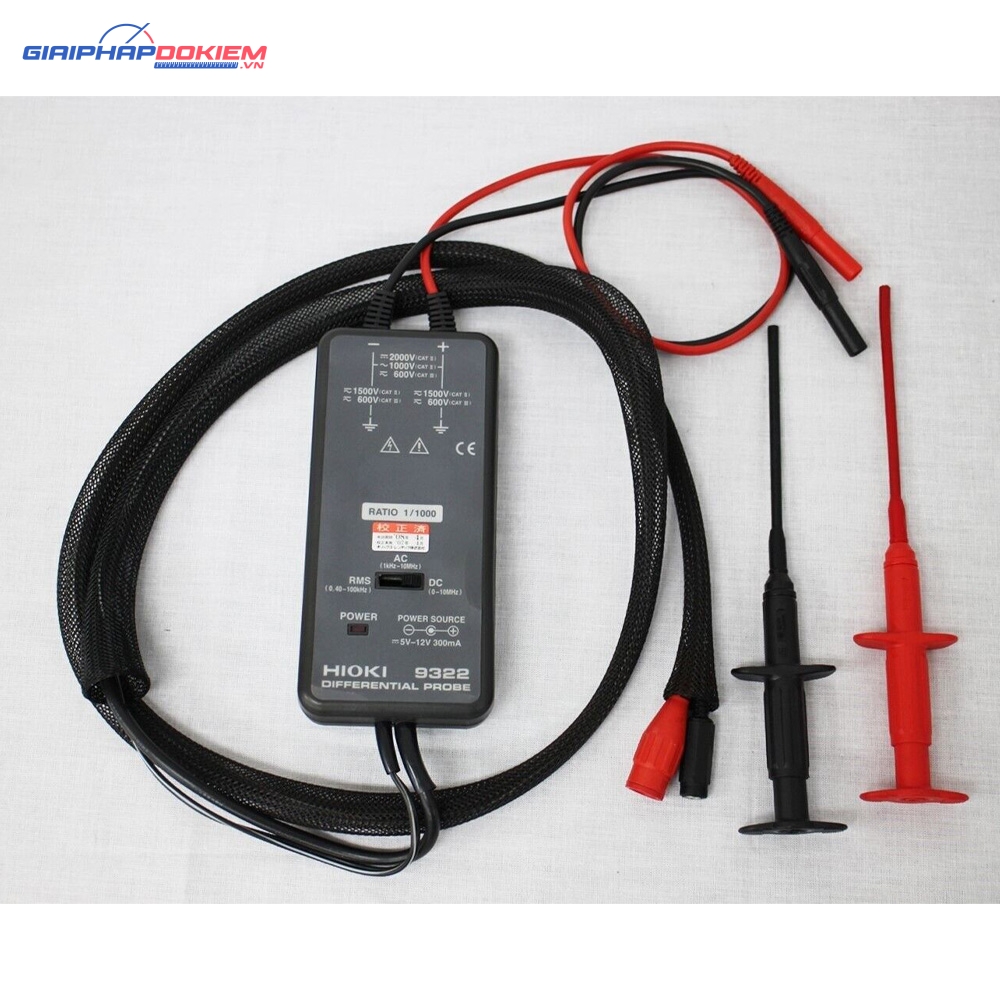Dây Đo Hioki 9322 3 Cáp Chuyển Đổi Tín Hiệu Hioki 9318