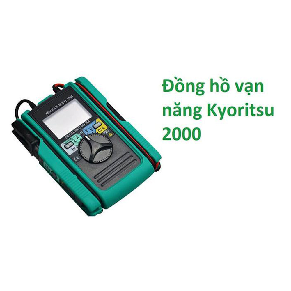 Đồng Hồ Đa Năng Kyoritsu 2000 4 Đồng Hồ Đa Năng Kyoritsu 2000