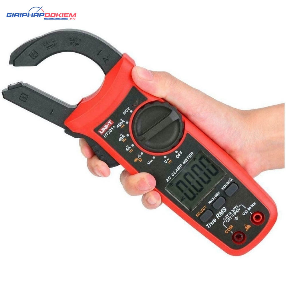 Ampe Kìm Đo Dòng AC Uni-T UT201+ 3 Đồng Hồ Đo Đa Năng Bỏ Túi Uni-T UT120A
