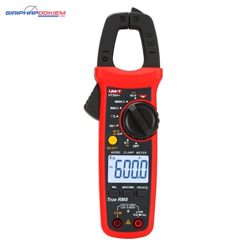 Ampe Kìm Đo Dòng AC/DC Uni-T UT204+ 2 Đồng Hồ Đo Đa Năng Bỏ Túi Uni-T UT120A