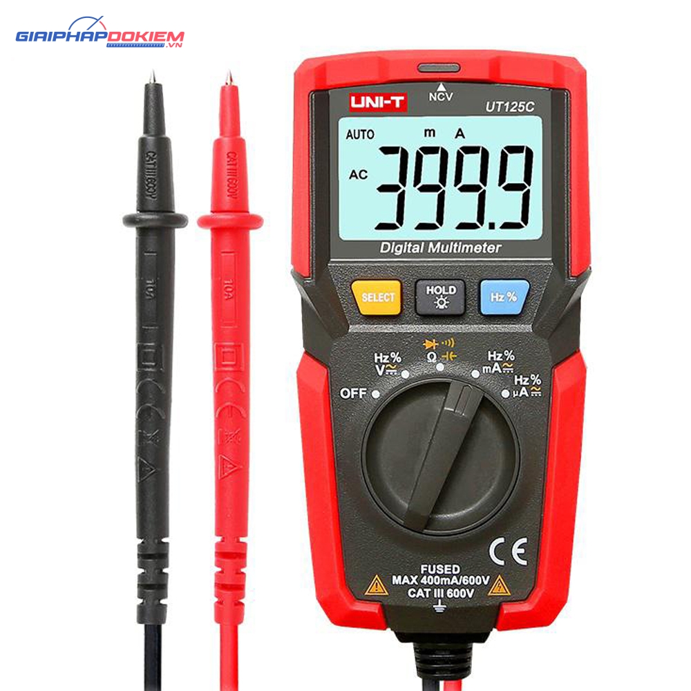 Đồng Hồ Đo Vạn Năng Kỹ Thuật Số Uni-T UT125C 2 Đồng Hồ Đo Đa Năng Bỏ Túi Uni-T UT120A