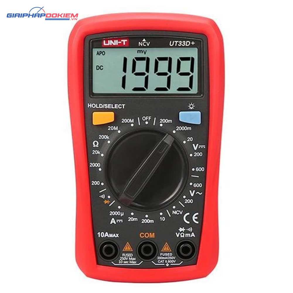 Đồng Hồ Đo Đa Năng Uni-T UT33D+ 2 Đồng Hồ Đo Đa Năng Uni-T UT33A+