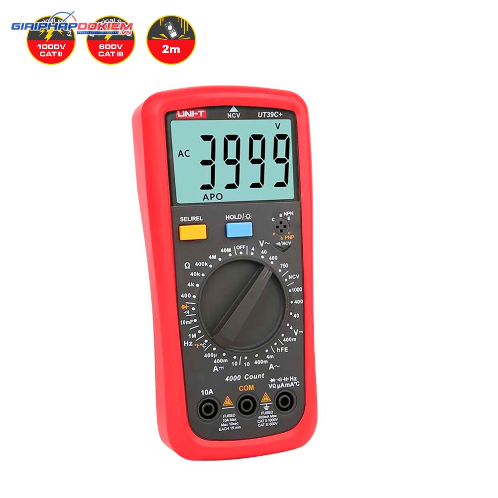 Đồng Hồ Đo Đa Năng Uni-T UT39C+ 3 Đồng Hồ Đo Đa Năng Uni-T UT33A+