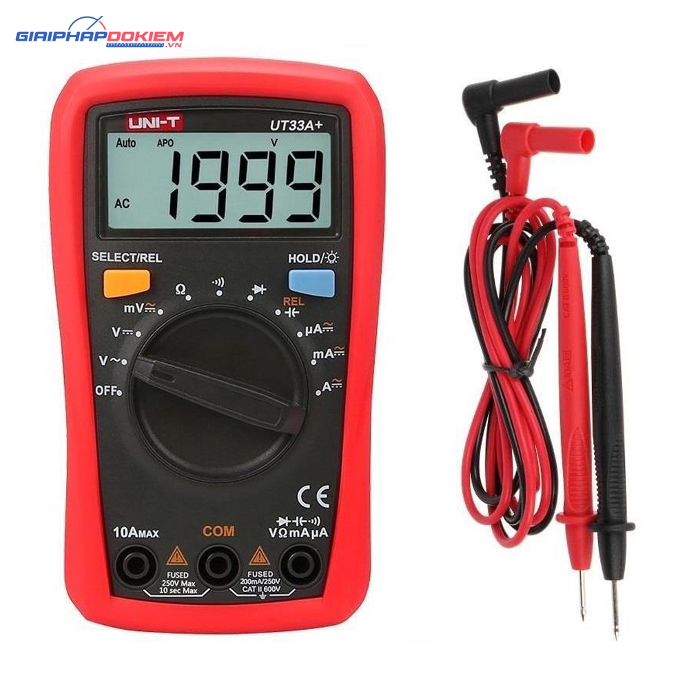 Đồng Hồ Đo Đa Năng Uni-T UT33A+ 3 Đồng Hồ Đo Đa Năng Uni-T UT33A+