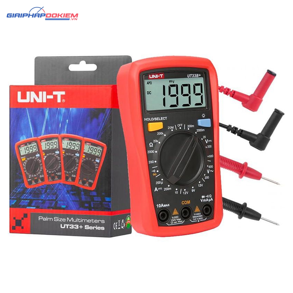 Đồng Hồ Đo Đa Năng Uni-T UT33B+ 4 Đồng Hồ Đo Đa Năng Uni-T UT33A+