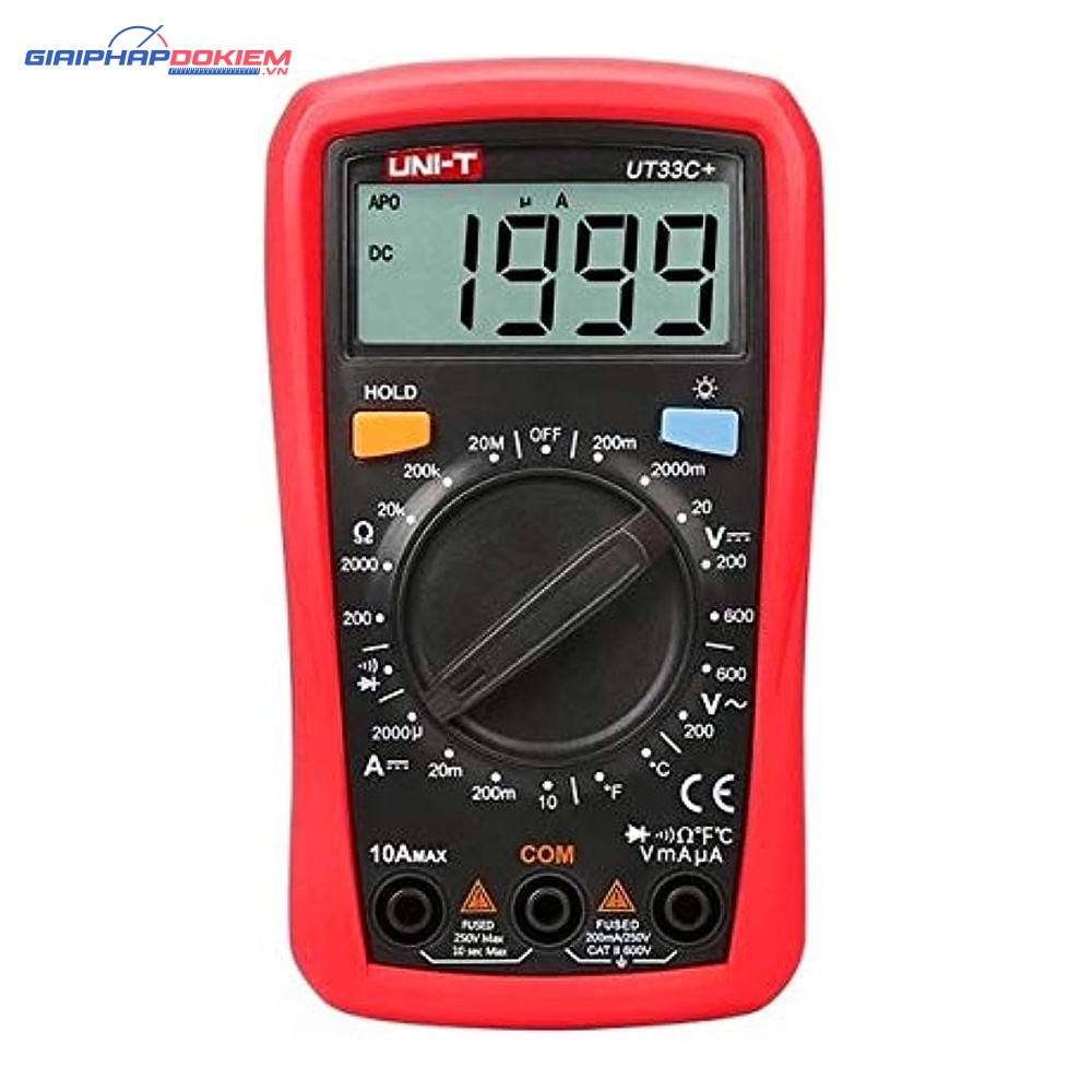 Đồng Hồ Đo Đa Năng Uni-T UT33C+ 2 Đồng Hồ Đo Đa Năng Uni-T UT33A+
