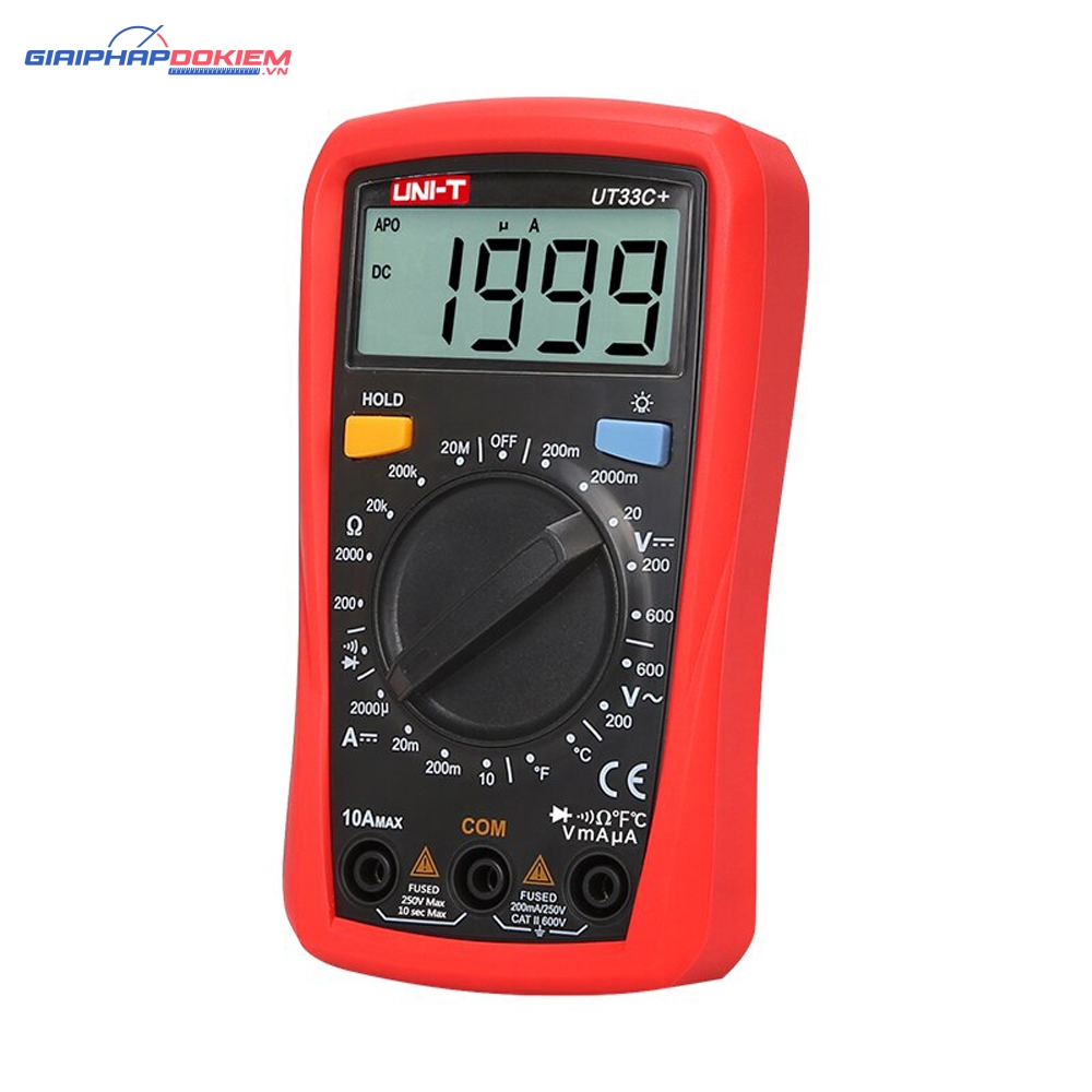 Đồng Hồ Đo Đa Năng Uni-T UT33C+ 3 Đồng Hồ Đo Đa Năng Uni-T UT33A+