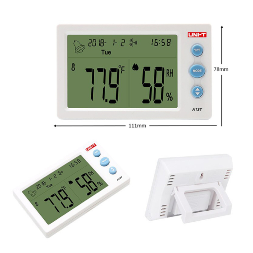 Đồng Hồ Đo Nhiệt Độ, Độ Ẩm Uni-T A13T