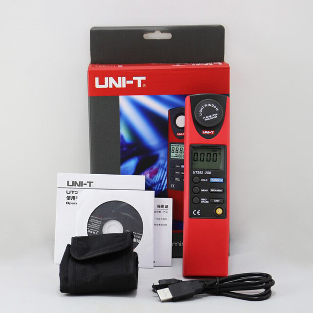 Máy Đo Cường Độ Ánh Sáng Uni-T UT382 3 Máy Đo Cường Độ Ánh Sáng Uni-T UT382