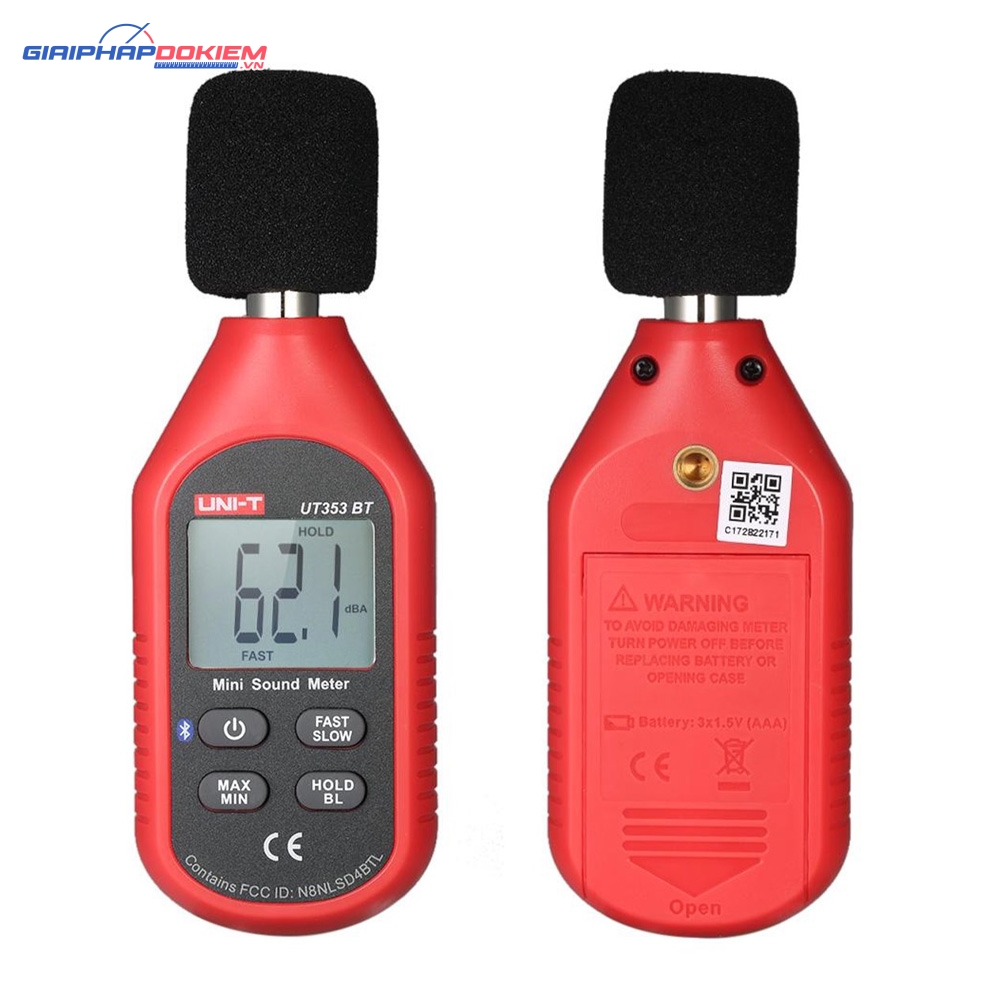 Máy Đo Độ Ồn Mini Uni-T UT353-BT 3 Máy Đo Độ Ồn Mini Uni-T UT353-BT