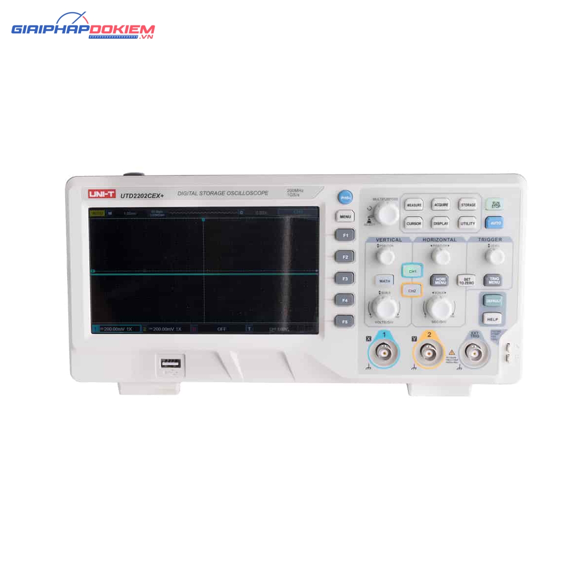 Máy Đo Hiện Sóng Uni-T UTD2202CEX+ 3 Máy Đo Hiện Sóng Uni-T UTD2202CEX+