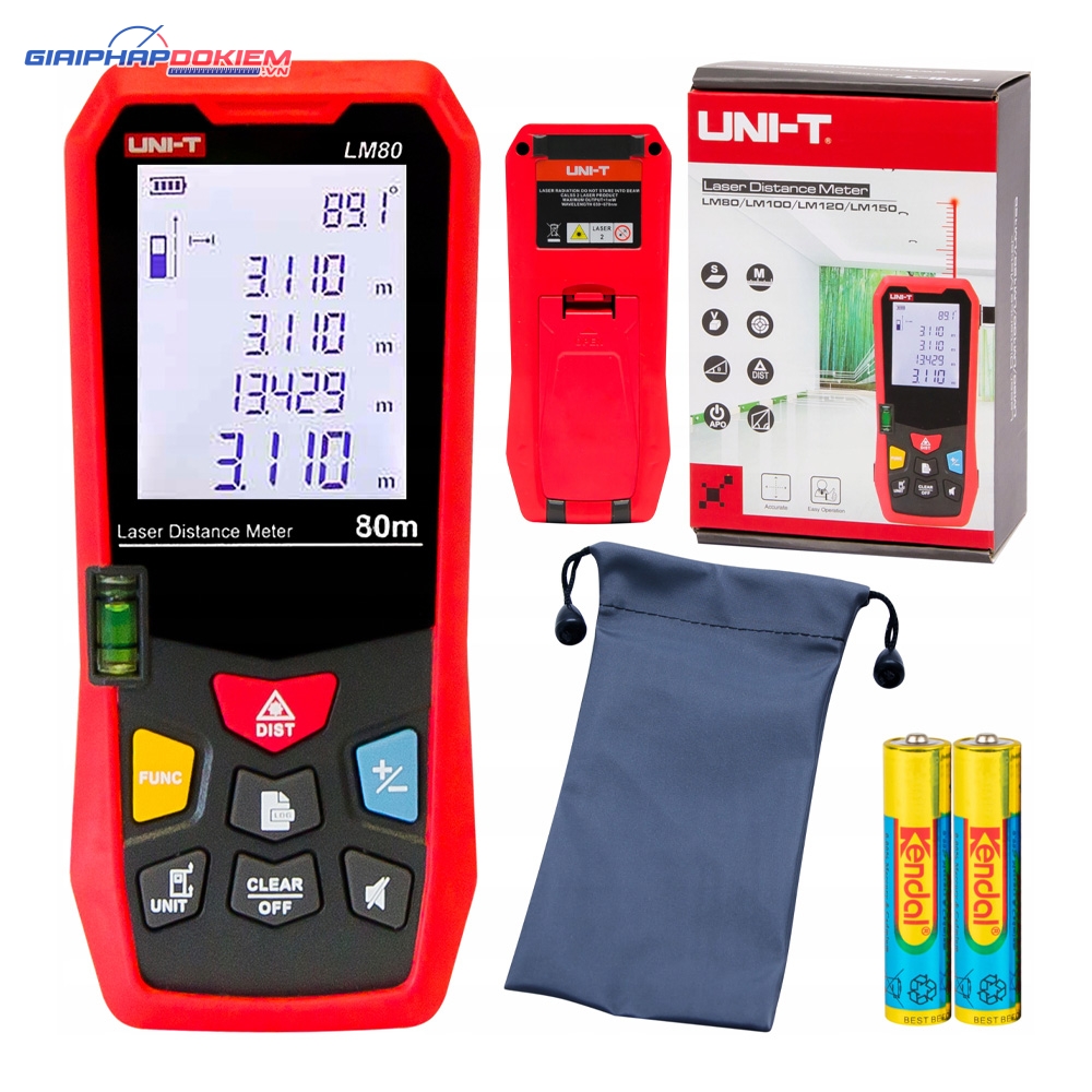 Máy Đo Khoảng Cách Laser Uni-T LM80 4 Máy Đo Khoảng Cách Laser Uni-T LM80