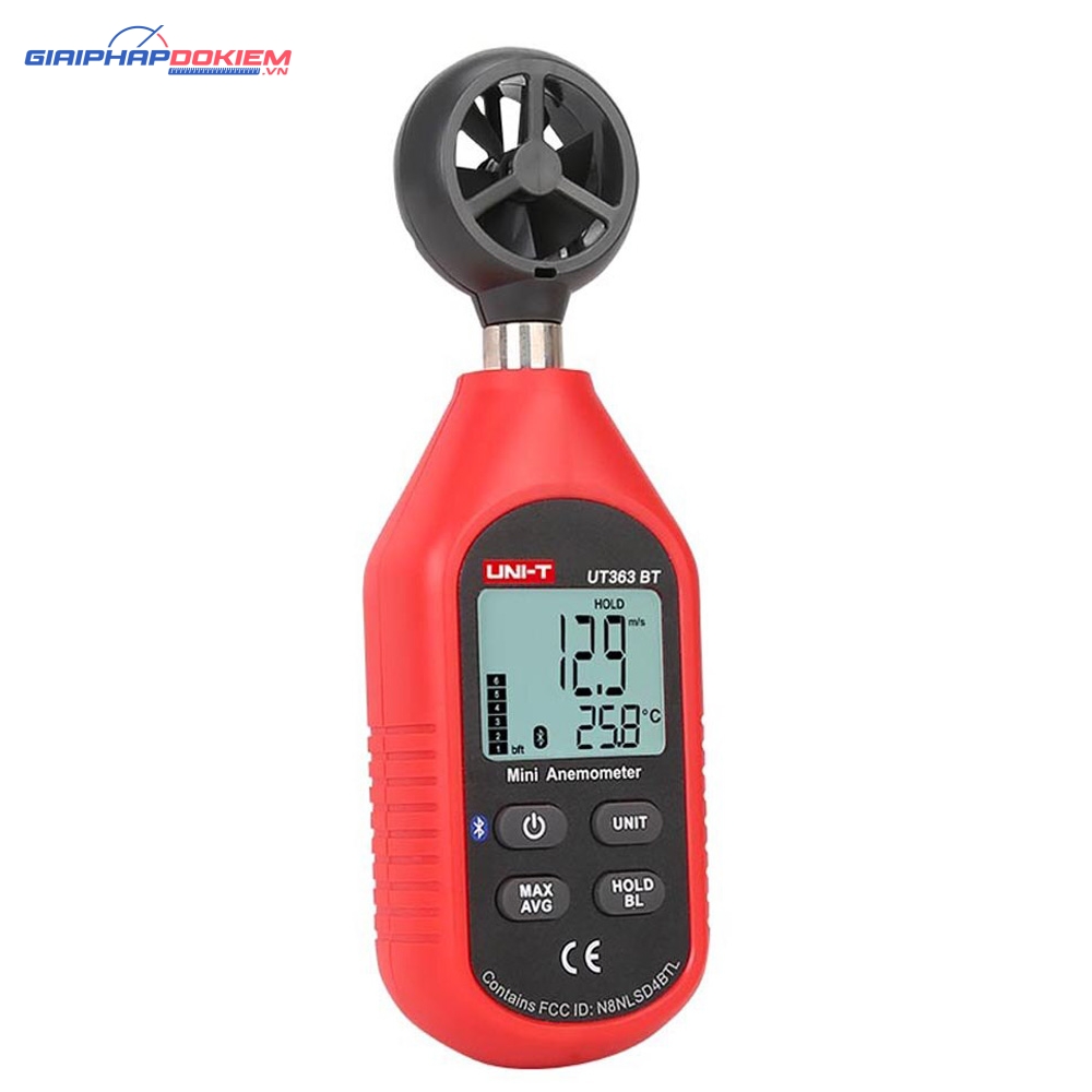 Máy Đo Tốc Độ Gió Uni-T UT363-BT 2 Máy Đo Tốc Độ Gió Uni-T UT363-BT