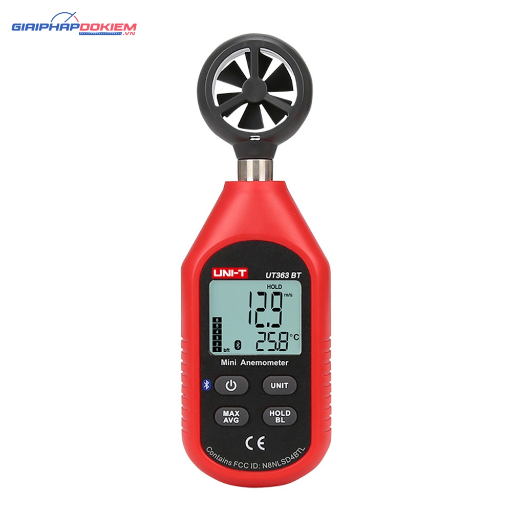 Máy Đo Tốc Độ Gió Uni-T UT363-BT 1 Máy Đo Tốc Độ Gió Uni-T UT363-BT
