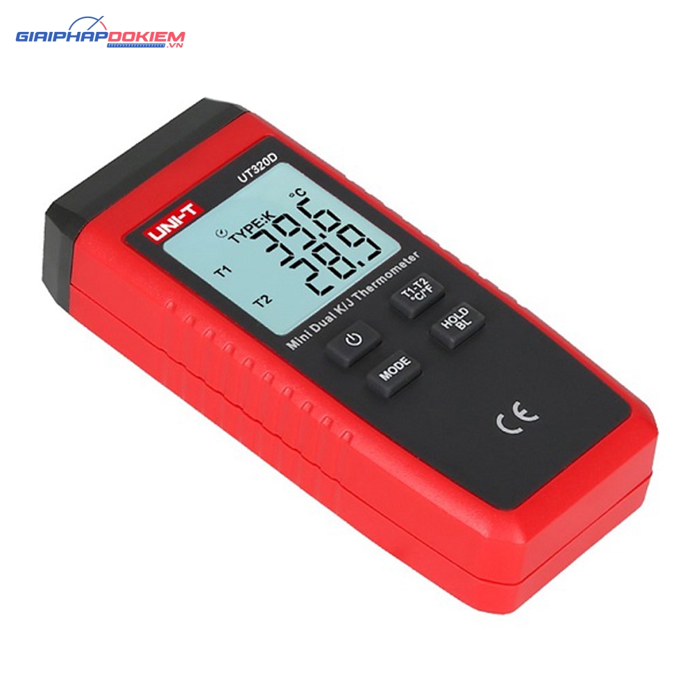 Nhiệt Kế Cặp Nhiệt Điện Mini Uni-T UT320D 2 Nhiệt Kế Cặp Nhiệt Điện Mini Uni-T UT320D