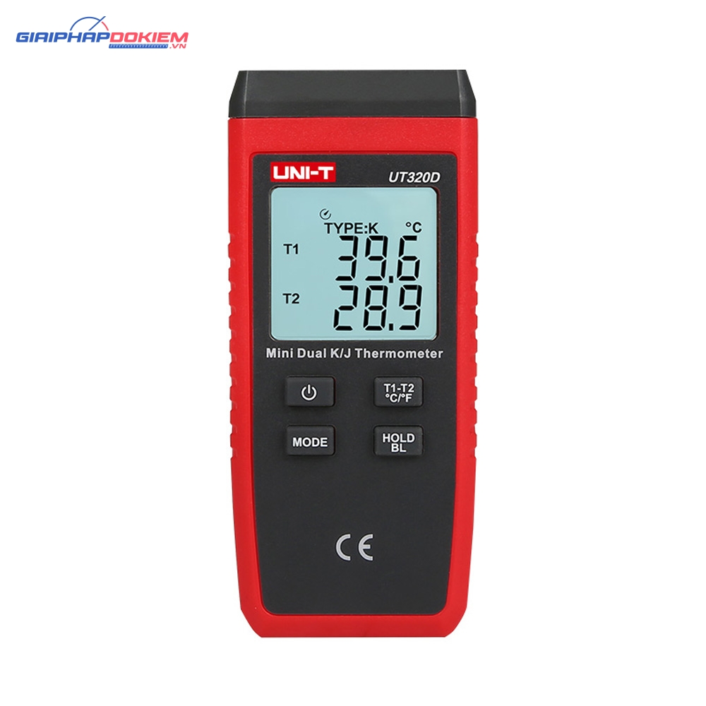 Nhiệt Kế Cặp Nhiệt Điện Mini Uni-T UT320D 1 Nhiệt Kế Cặp Nhiệt Điện Mini Uni-T UT320D