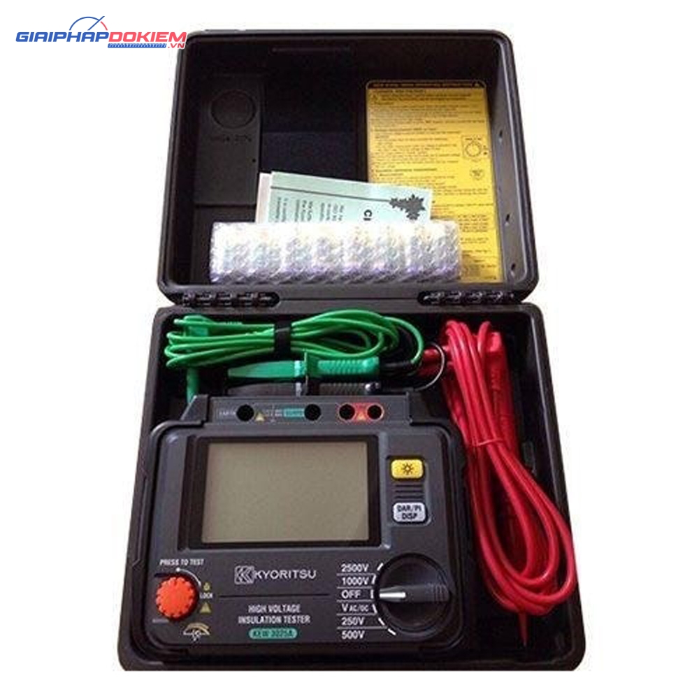 Thiết Bị Đo Cách Điện Kyoritsu 3025A 4 Thiết Bị Đo Cách Điện Kyoritsu 3025A