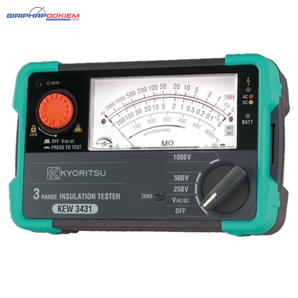 Thiết Bị Đo Cách Điện Kyoritsu 3431 2 Thiết Bị Đo Cách Điện Kyoritsu 3131A