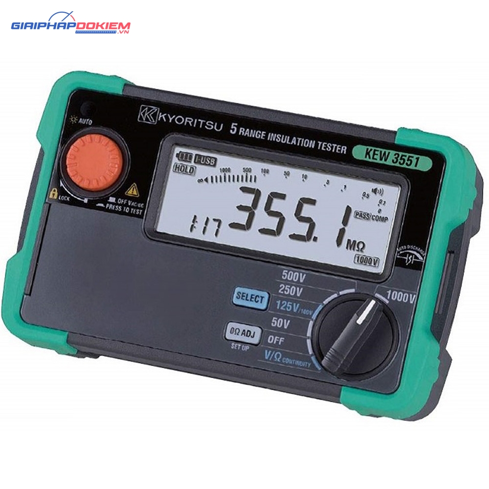 Thiết Bị Đo Cách Điện Kyoritsu 3551 2 Thiết Bị Đo Cách Điện Kyoritsu 3131A
