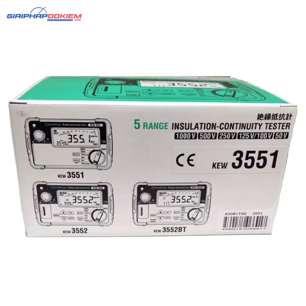 Thiết Bị Đo Cách Điện Kyoritsu 3551 3 Thiết Bị Đo Cách Điện Kyoritsu 3131A
