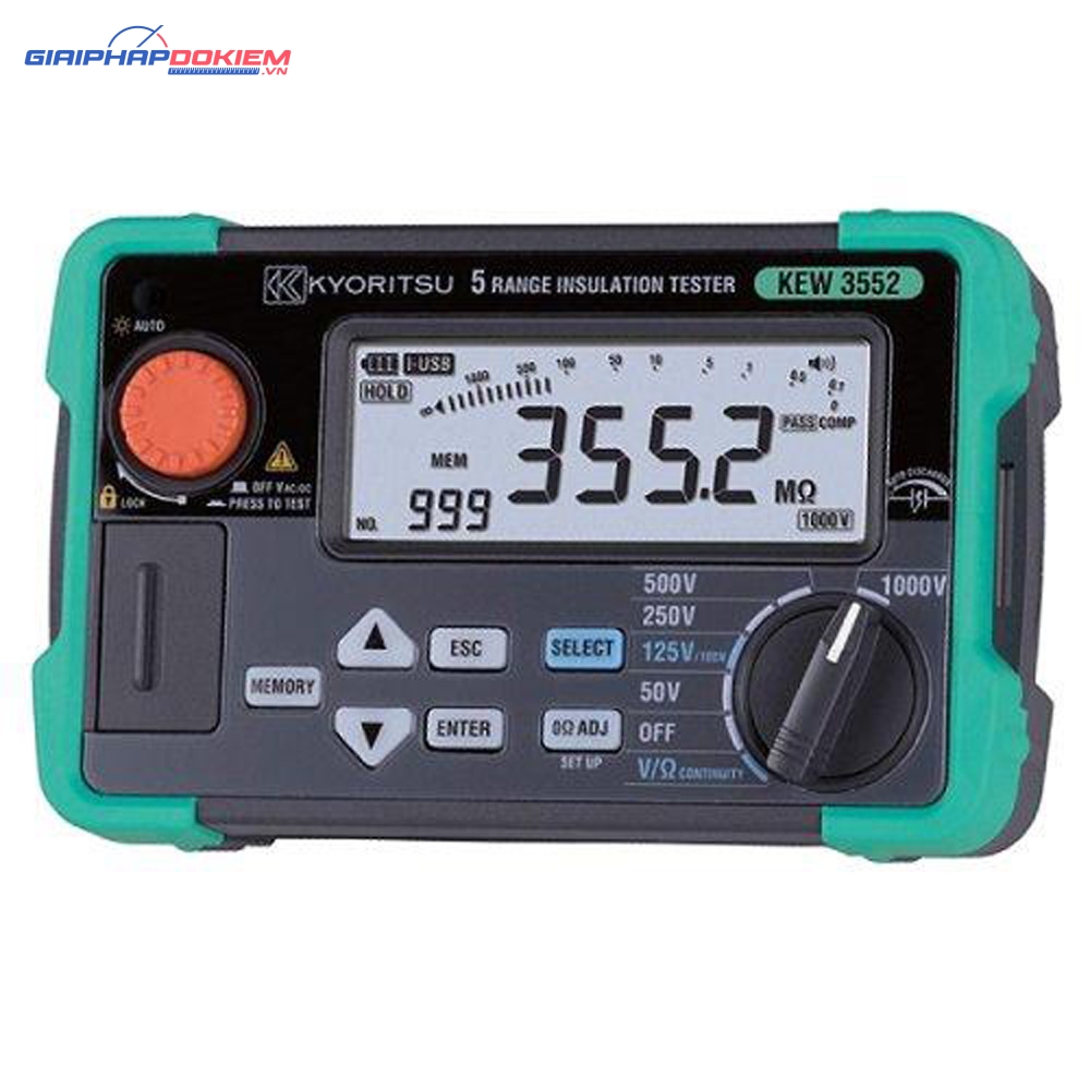 Thiết Bị Đo Cách Điện Kyoritsu 3552 2 Thiết Bị Đo Cách Điện Kyoritsu 3131A