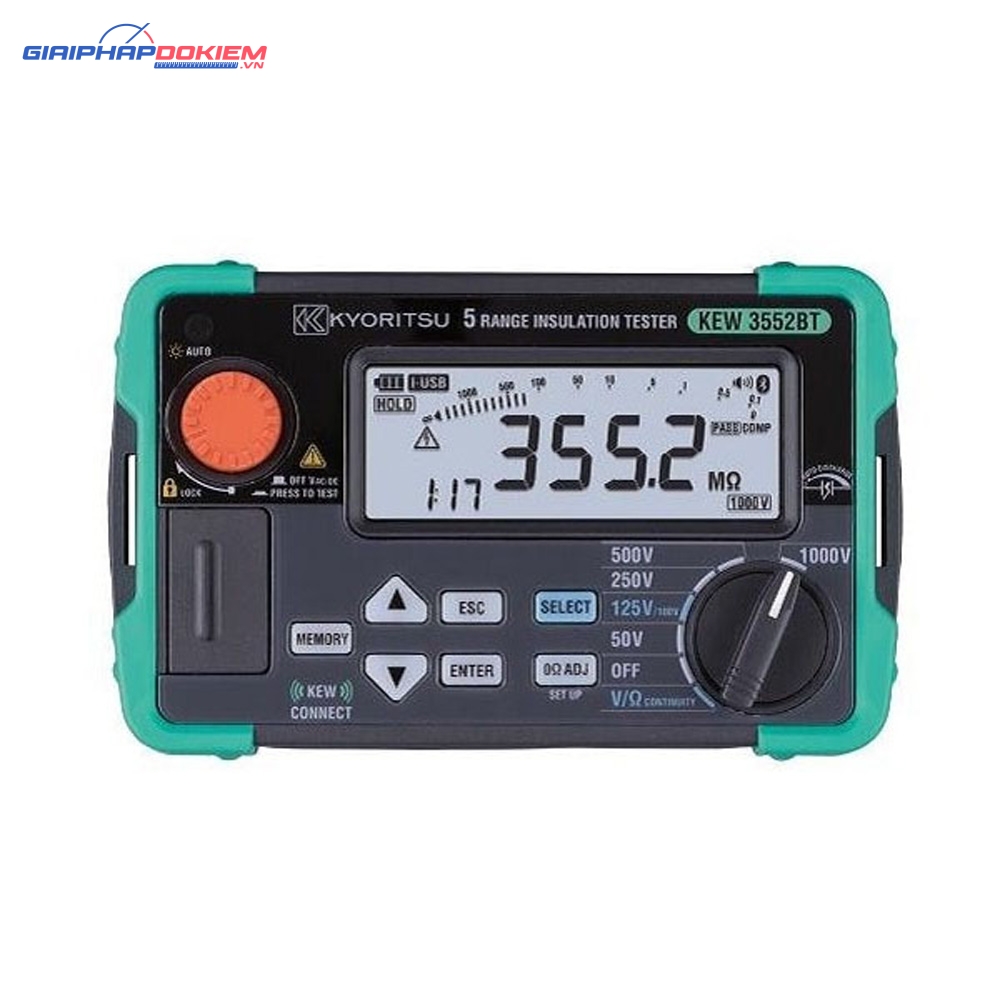 Thiết Bị Đo Cách Điện Kyoritsu 3552BT 2 Thiết Bị Đo Cách Điện Kyoritsu 3131A