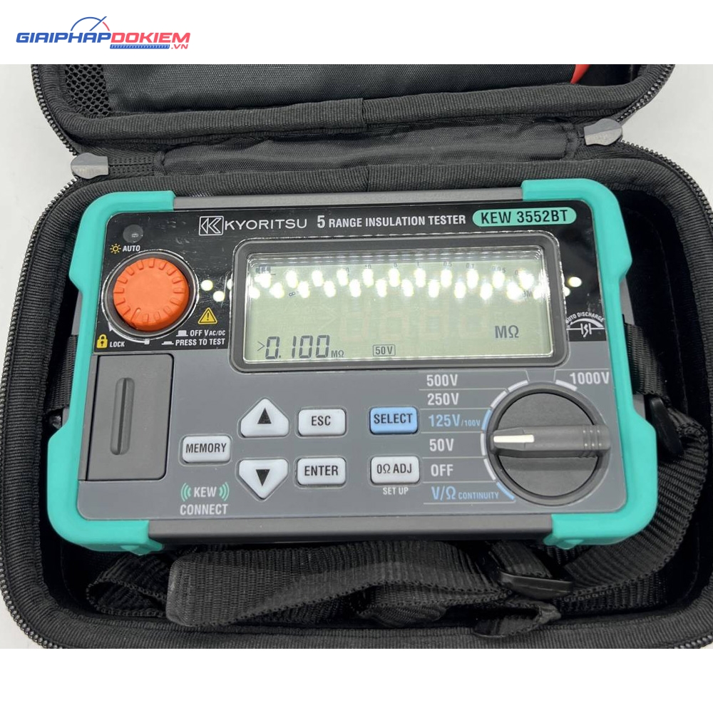 Thiết Bị Đo Cách Điện Kyoritsu 3552BT 4 Thiết Bị Đo Cách Điện Kyoritsu 3131A